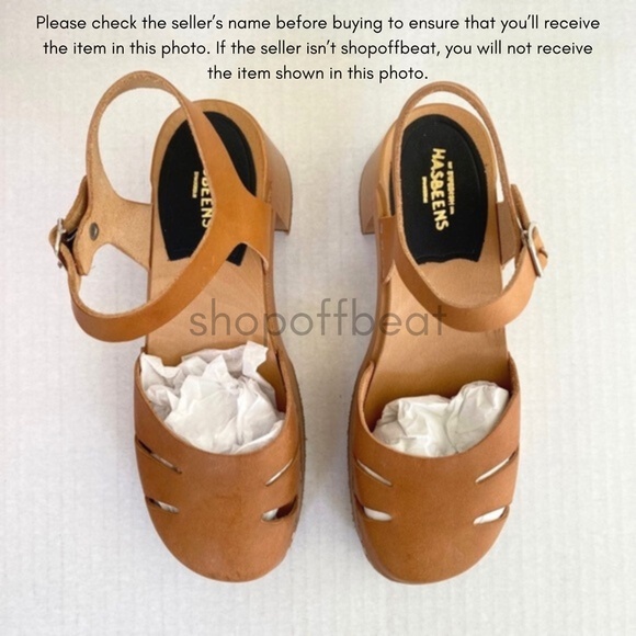 NEW Swedish Hasbeens Baskemolla High Sandal Nature 37 - Picture 7 of 14